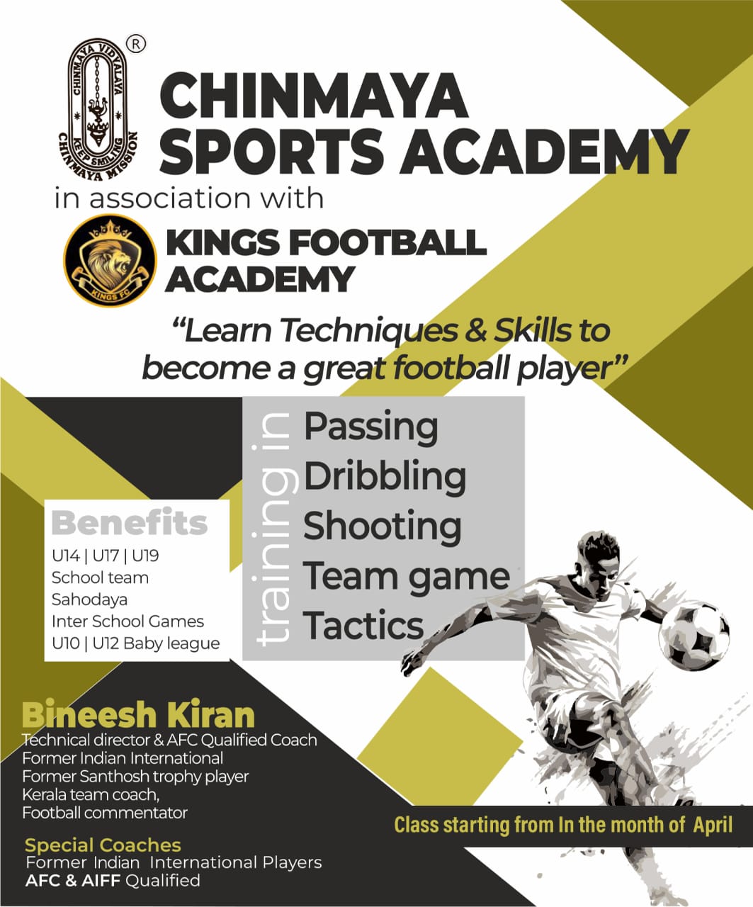 Become a Football Player