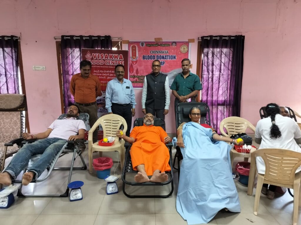 Chinmaya Blood Donation Camp 202405